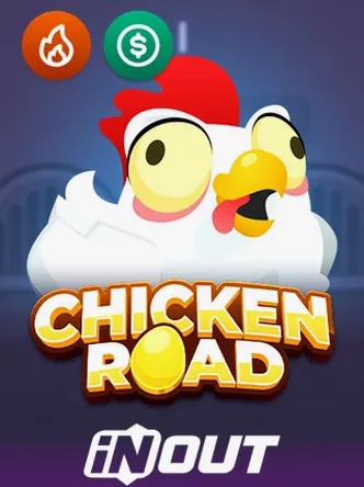 Gokkast Chiken Road van InOut bij Frogger Jump