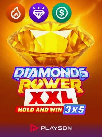 Gokkast Diamonds Power XXL Hold And Win van Playson bij Frogger Jump