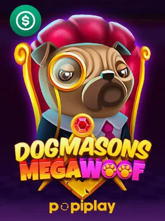 Gokkast Dogmasons MegaWOOF van Popiplay bij Frogger Jump