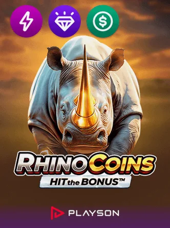 Gokkast Rhino Coins Hit the Bonus van Playson bij Frogger Jump