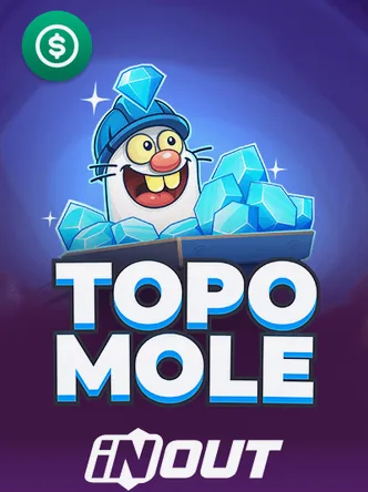 Gokkast topo mole van InOut bij Frogger Jump