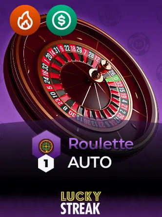 Livetafel Auto Roulette 1 Lucky Streak bij Frogger Jump