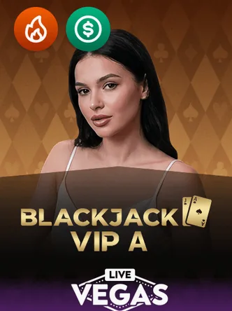 Livetafel BlackJack VIP A LiveVegas bij Frogger Jump