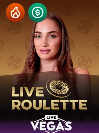 Livetafel Live Roulette Live Vegas bij Frogger Jump