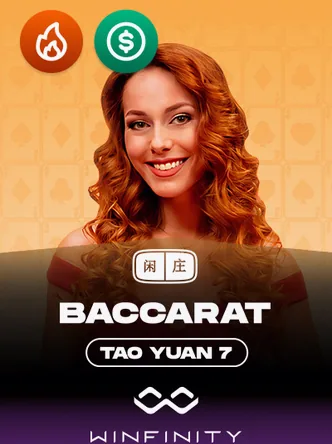 Livetafel Tao Yuan Baccarat 7 Winfinity bij Frogger Jump